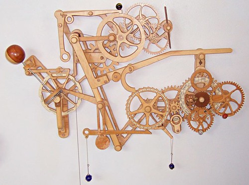 Celestial Mechanical Calendar and  Orrery by Clayton Boyer