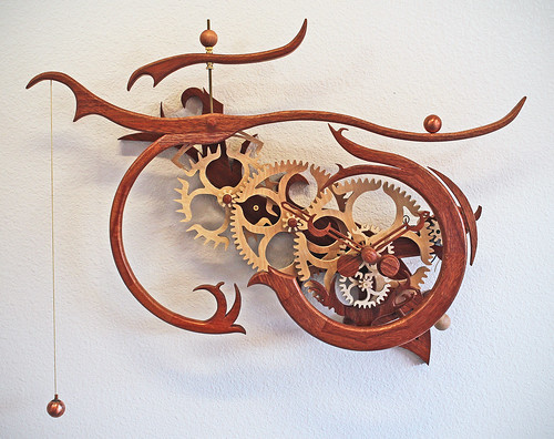 Organic Clock by Clayton Boyer