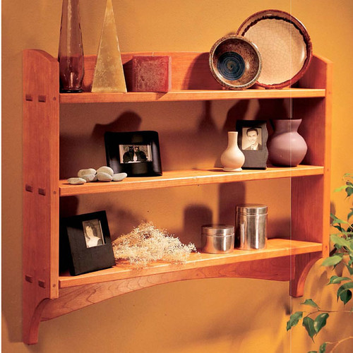 Make a Craftsman-style Wall Shelf, from Popular Woodworking