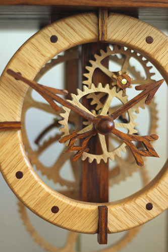 Arts and Crafts Clock by Clayton Boyer