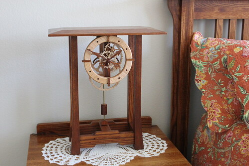 Arts and Crafts Clock by Clayton Boyer