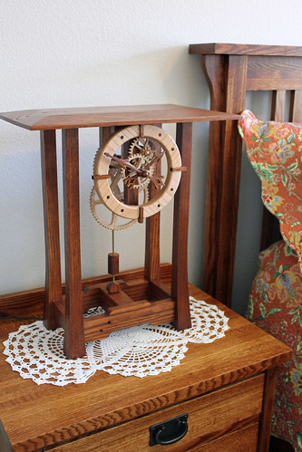 Arts and Crafts Clock by Clayton Boyer