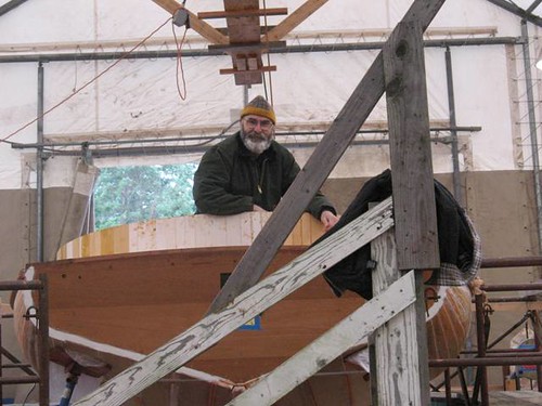 Crosby Catboat Construction at the Boat School – 1-16-09