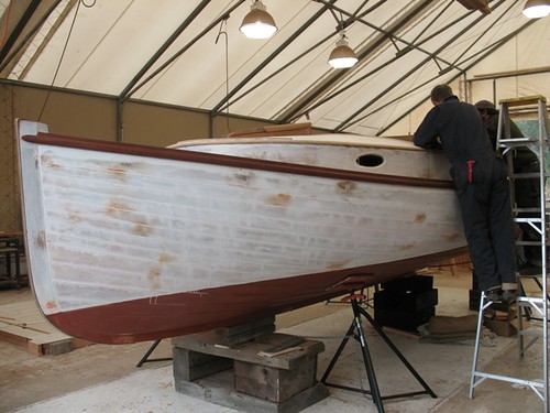 Crosby Catboat Construction at the Boat School - Quarter 2 Week 7 019