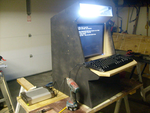 160_DIY ROM Arcade Machine (Construction)