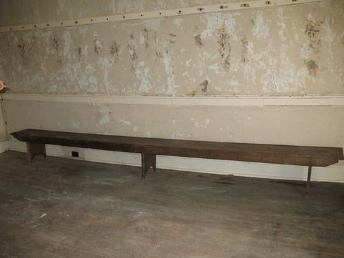 Original Meeting House bench