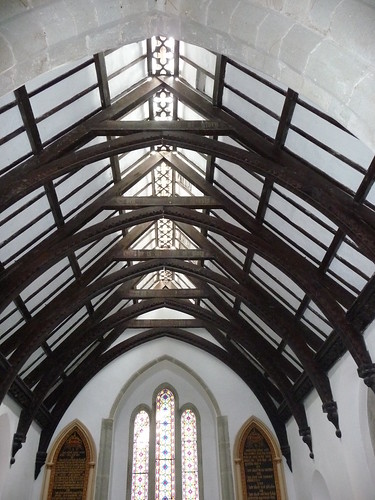 Wonderful ceiling lit from the top