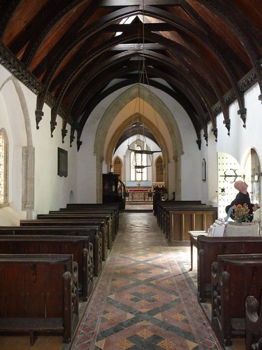 View down the nave