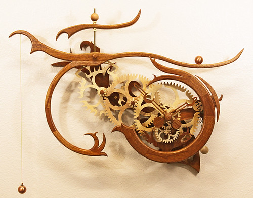 Organic Clock by Clayton Boyer