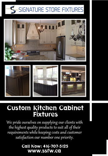 Custom Kitchen Cabinet fixtures