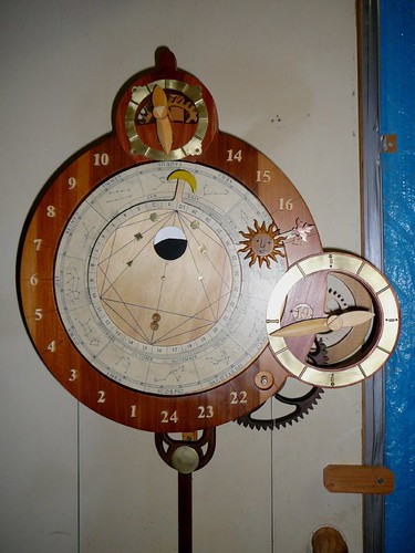 Medieval Astronomical Calendar Clock by Adrian Iredale 001