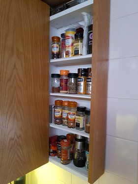 Finished Spice Rack