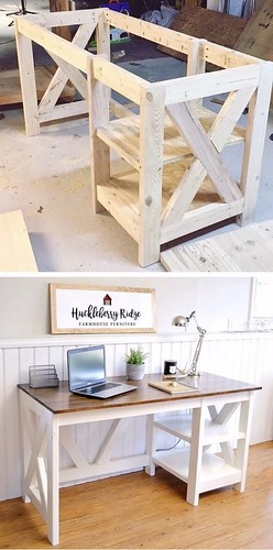 Diy Home : Farmhouse X Desk