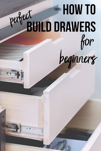 Diy Home : Great tips and tricks! Perfect guide for a beginner! How to build drawers for a ...