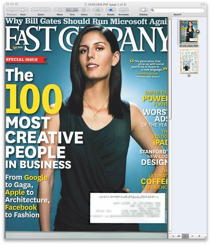 Fast Company cover