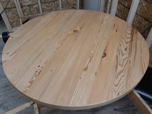 Circular Hemlock Table Aug 2019