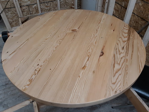 Circular Hemlock Table Aug 2019