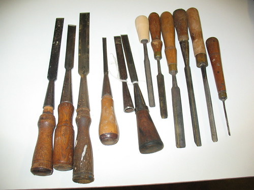 chisels and gouges