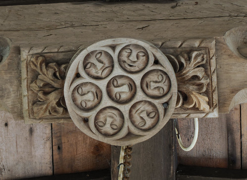 Seven Faces Roof Boss, Horninghold