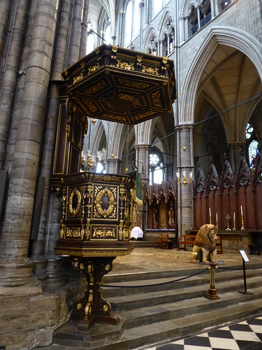 Pulpit, Westminster Abbey