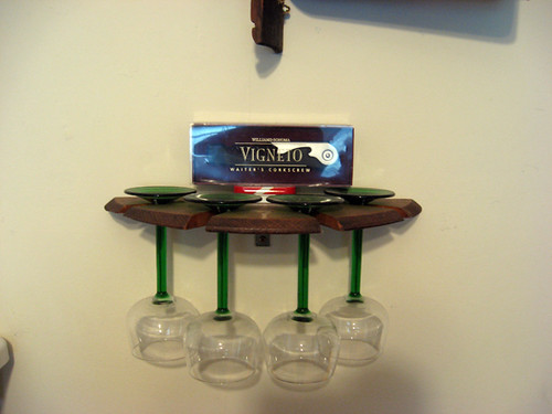 Wine Rack Glass Holder