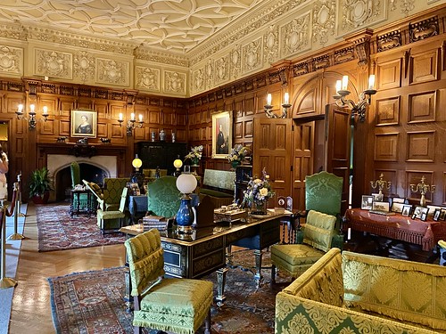 Oak Sitting Room, Biltmore House, Biltmore Estate, Asheville, NC