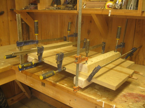 transom glue-up