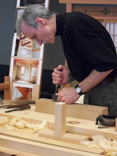 japanese carpentry exhibit