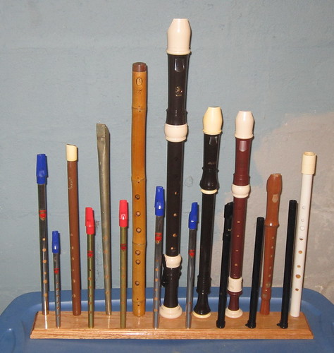 Pennywhistle/recorder stand