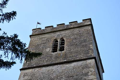 Coln Rogers St Andrew-138 Three bells, one by Rudhall of Gloucester inscribed: