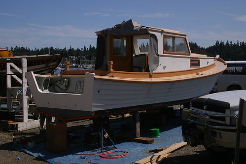 Port Hadlock WA - Boat School - Fast Outboard Launch designed by Pete Culler