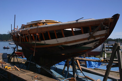 Port Hadlock WA - Boat School - Herreshoff-designed ALERION