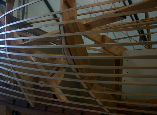 Port Hadlock WA - Boat School - Traditional Large Craft - Crosby catboat - lining out