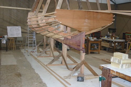 Port Hadlock WA – Boat School – Traditional Large Craft – Crosby catboat – end of day