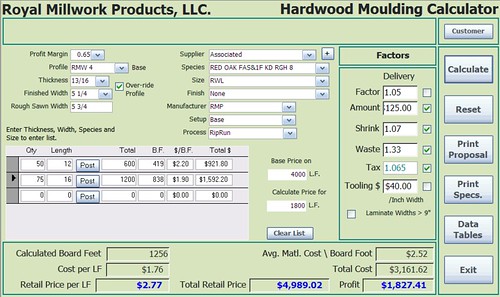 Royal Millwork Products, LLC