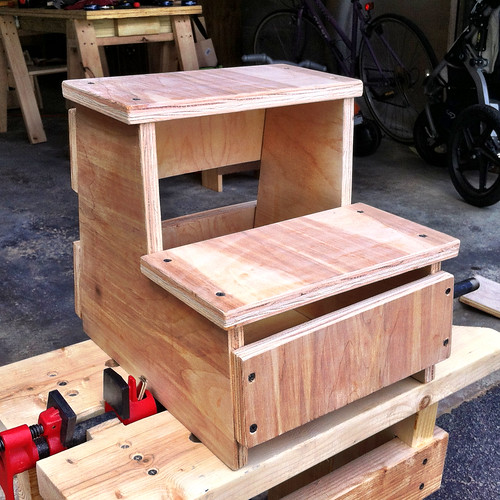 Two step stepstool assembled!