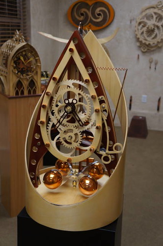 Harmonic Oscillator Clock by Forrest Burnett 2