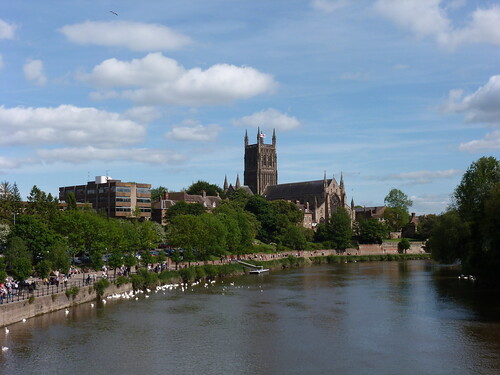 Worcester Cathedral.