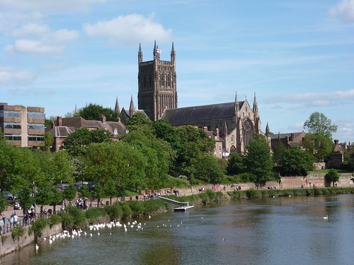 Worcester Cathedral.