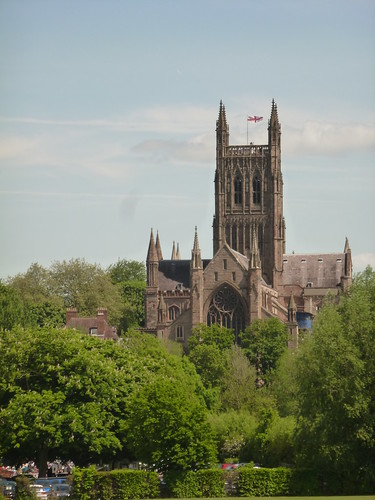 Worcester Cathedral.