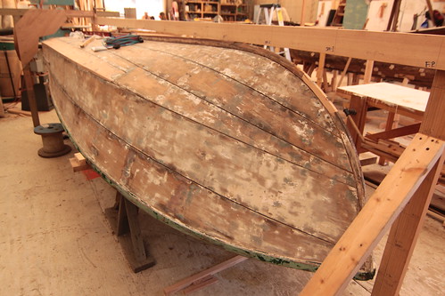 Port Hadlock WA - Northwest School of Wooden Boatbuilding - Repair and Restoration - 1950 Reinell Skiff