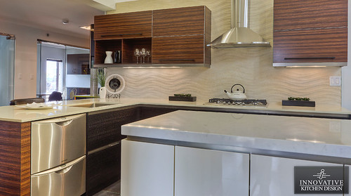 Innovative Kitchen Design - Contemporary kitchen with aluminum accents