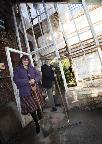 TV gardener Jim McColl launches renovation project at Ayr horticultural therapy garden for armed forces veterans