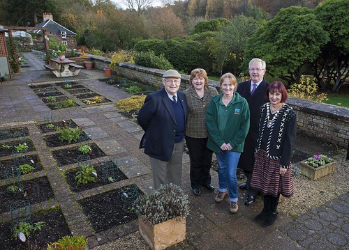 TV gardener Jim McColl launches renovation project at Ayr horticultural therapy garden for armed forces veterans