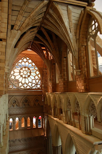 North Entrance of Westminster Abbey by architect and woodworker Richard C. Lane  Detail 2