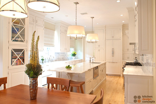 Kitchen Design Concepts – White Traditional Kitchen