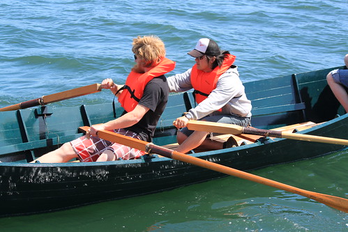 IMG_0786 - Port Hadlock WA - Northwest School of Wooden Boatbuilding - Traditional Small Craft - Rogue River Driver - sea trials