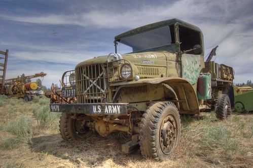 Dodge M37 U.S. Army truck HDR