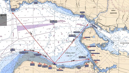 chart of English Bay (Luna Log entry)