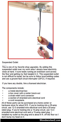 Suspended Outlet